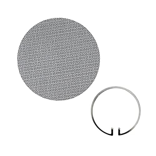 53mm Espresso Puck Screen and Circlip Kit for 9Barista Machine, Reusable 1.7mm Stainless Steel