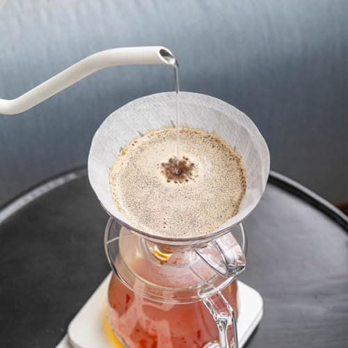 Reusable Non-Woven V60 Pour Over Coffee Filters - 100-Pack