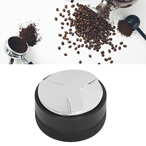 51mm Stainless Steel Tamper for Espresso, Aluminum Handle, Home Use