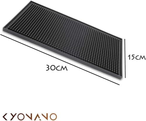 KYONANO Non-Slip Food-Safe Tamping Mat for Espresso Machine Accessories