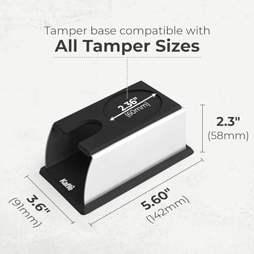 Kaffe 2-in-1 Espresso Tamping Mat & Portafilter Holder