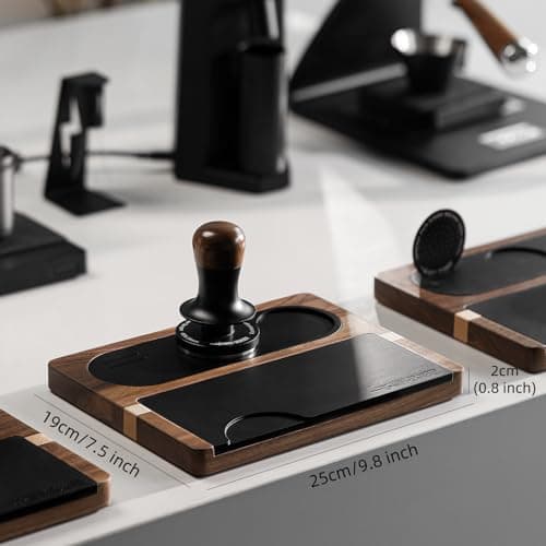 MHW-3BOMBER TS5151 Espresso Tamping Station 51-58mm Detachable Silicone Mat