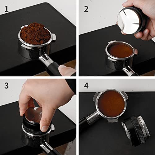 Coffee Distributor and Hand Tamper for 53mm Portafilter