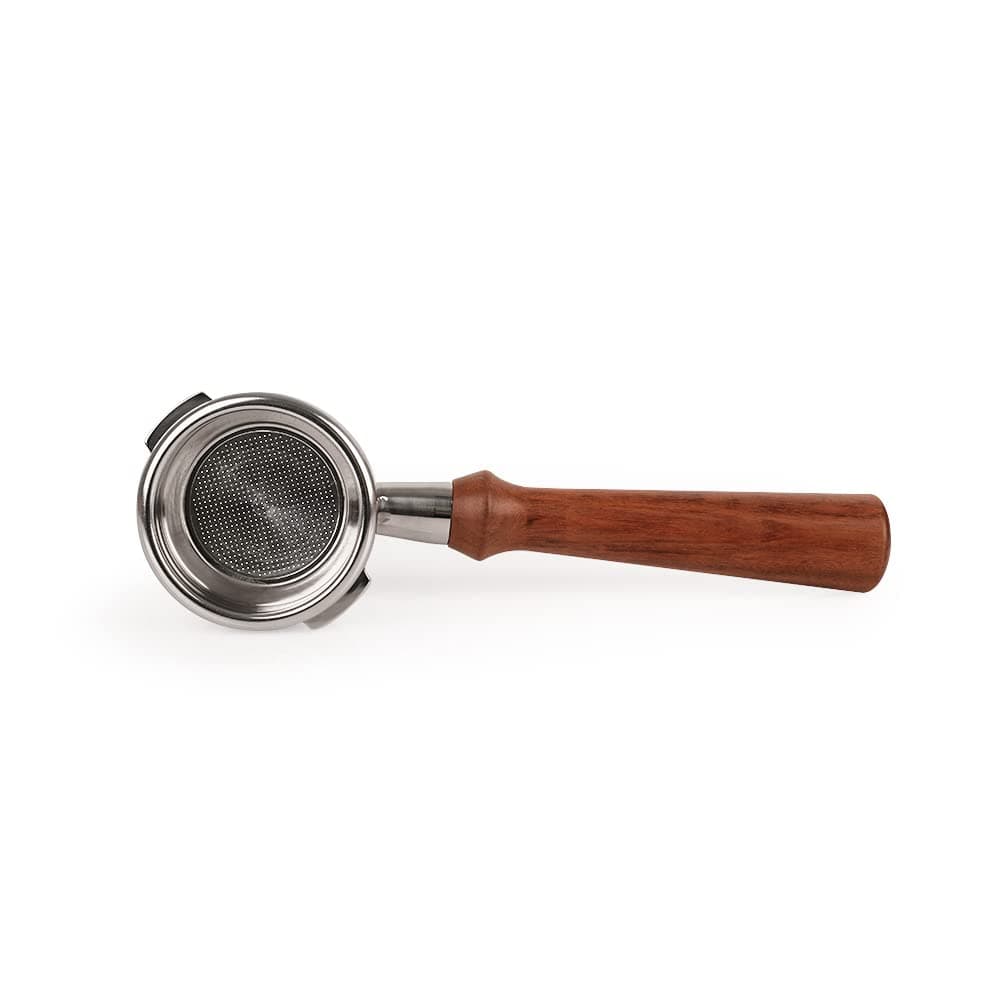 Gaggia Compatible 58mm Bottomless Portafilter with 18g Basket Rosewood