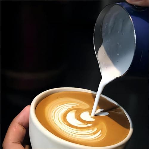 Stainless Steel 12oz Milk Frothing Pitcher for Espresso Machine