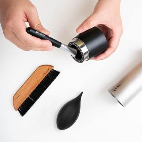 WatchGet Coffee Grinder Cleaning Tool Set: Brush & Air Blower for Barista Espresso Machines Home Kitchen