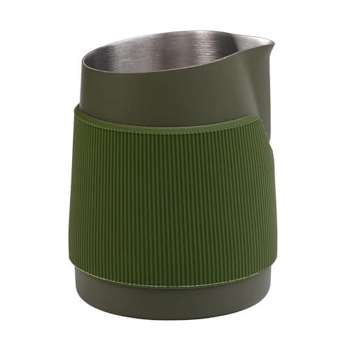 Normcore Green Stainless Steel 15.2 oz Milk Frothing Jug, Cup & Steamer