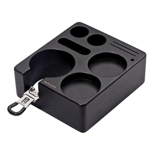 Normcore Genuine American Black Ashwood Espresso Tamping Station