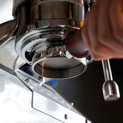 58mm Espresso Filter Basket, Titanium, High-Speed Precision Extraction Fit Most Protaltri Portafilter