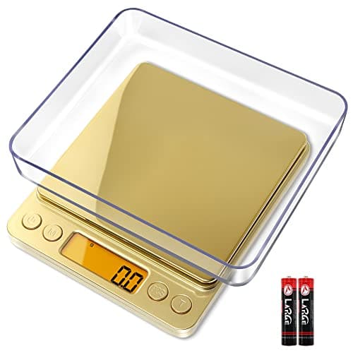 Fuzion Digital Kitchen Scale 3000g LCDgrams/oz 6 Modes Tare Battery Included