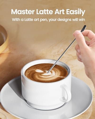 Maestri House 12oz 304 Stainless Steel Milk Frothing Pitcher for Espresso