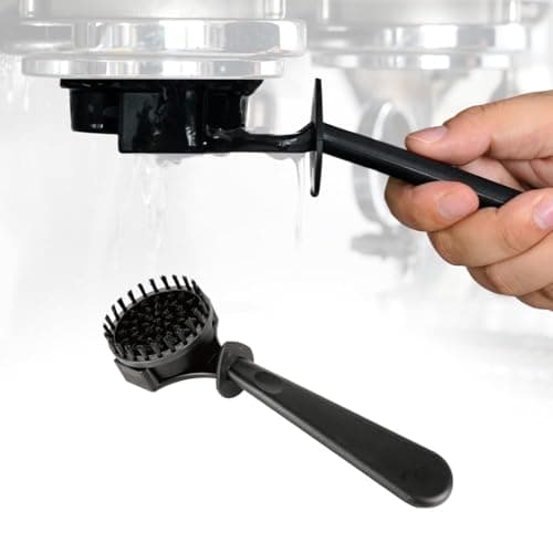 51mm Detachable Nylon Bristle Espresso Machine Cleaning Brush