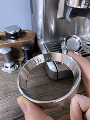 BLUCO 58mm Stainless Steel Espresso Dosing Funnel - Precise and Mess-Free