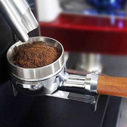 Silver Aluminum 58mm Espresso Dosing Funnel, Universal Coffee Brewing Tool