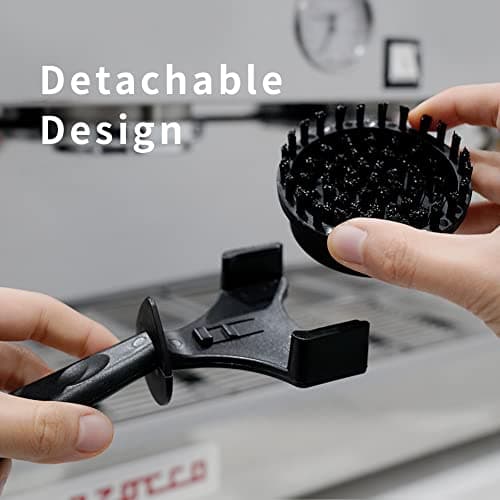 Watchget 16-Bristle Detachable Espresso Cleaning Brush for 58mm Grouphead