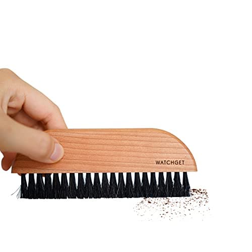 Coffee Grinder & Espresso Machine Cleaning Brush, Wood Handle, Natural Bristles