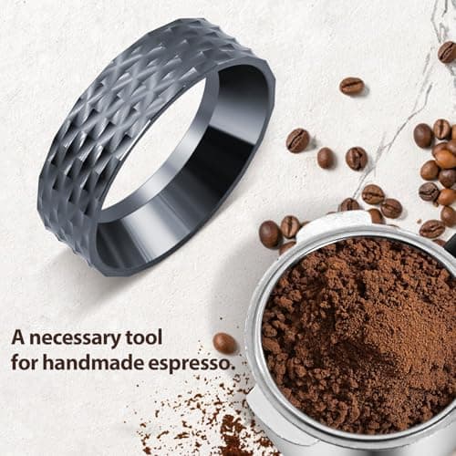 51mm Stainless Steel Espresso Dosing Funnel with Magnet Compatible Portafilter