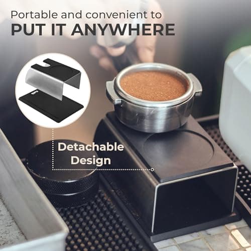 Kaffe 2-in-1 Espresso Tamping Mat & Portafilter Holder