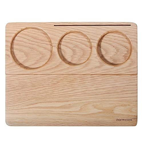 Normcore Natural Walnut Espresso Tamping Mat - Genuine American Walnut Wood