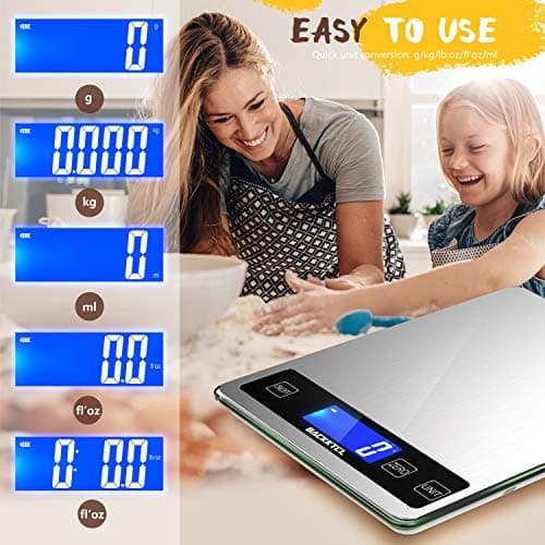 Cooking Master 22lb Digital Kitchen Scale for Grams and Ounces