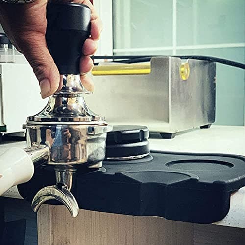 HOMEE Anti-Slip Espresso Tamping Mat, 6.1in x 8.3in, Kitchen & Bar Tool