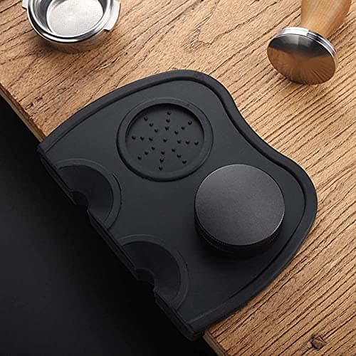 HOMEE Anti-Slip Espresso Tamping Mat, 6.1in x 8.3in, Kitchen & Bar Tool