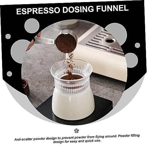 Funnel Ring for Espresso Powder Filler Anti-Scatter Design