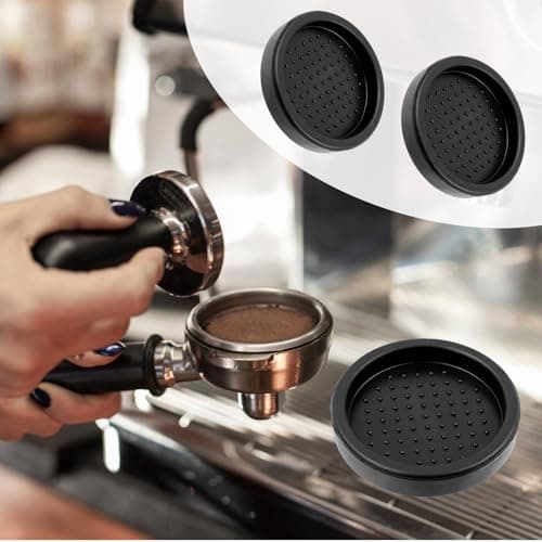 2.5inch Espresso Silicone Tamper Mat for Machine Replacement Accessories