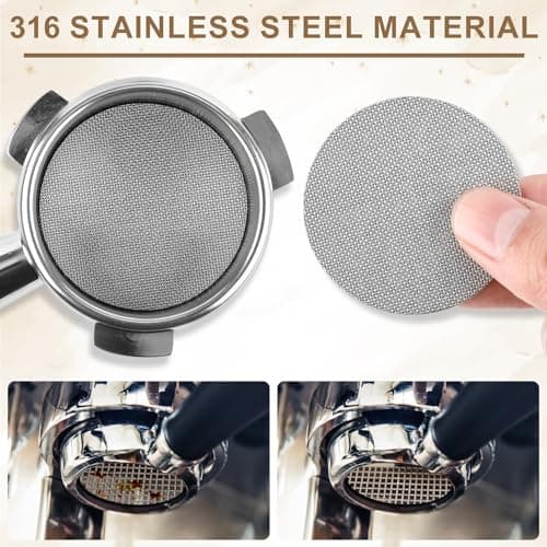 54mm Magnetic Espresso Dosing Funnel with Aluminum Mesh Filter for Kitchen and Coffee Shops