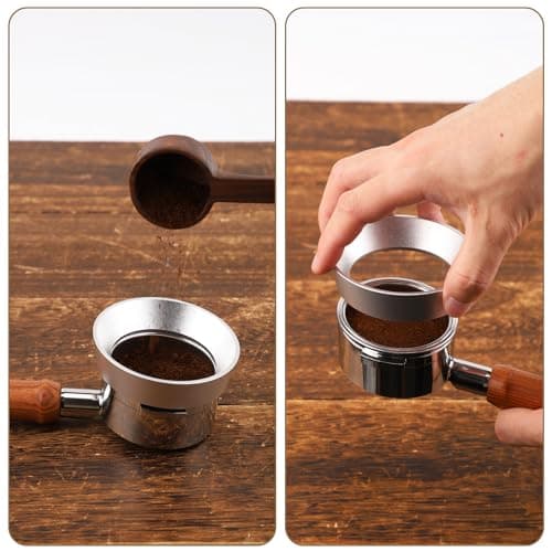54mm Sturdy Magnetic Espresso Dosing Funnel, Compatible Portafilter Ring