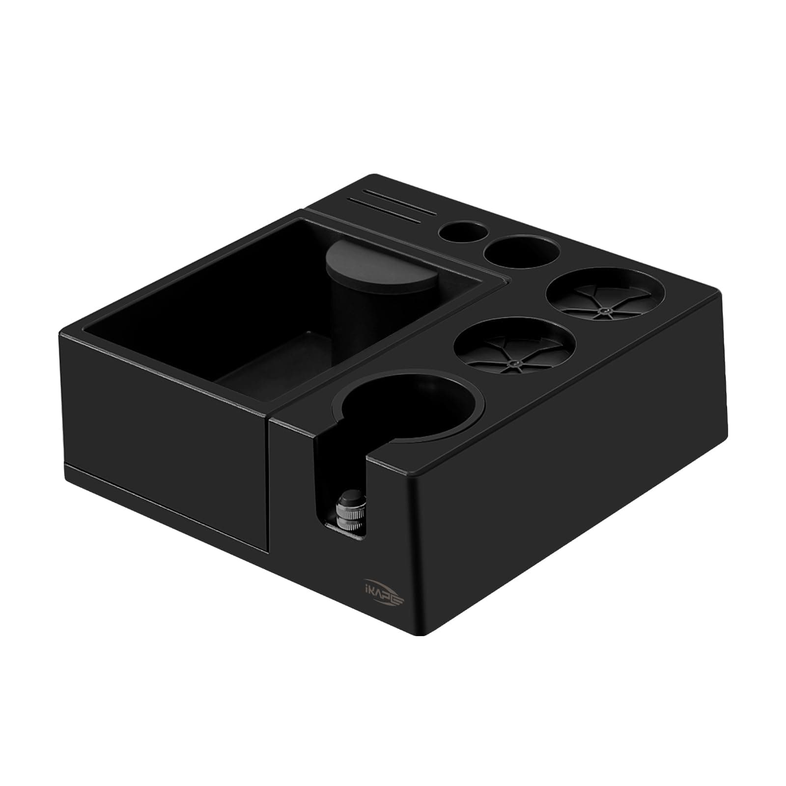 IKAPE Espresso Knock Box Storage Organizer for 51, 54, 58MM Espresso Accessories