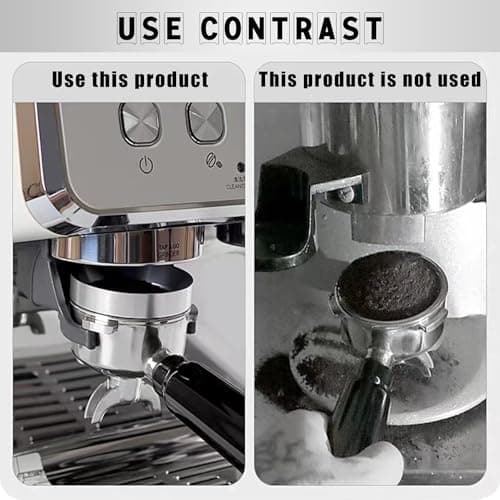 54mm Magnetic Espresso Funnel, Lightweight Aluminum Accessories for Perfect Brew