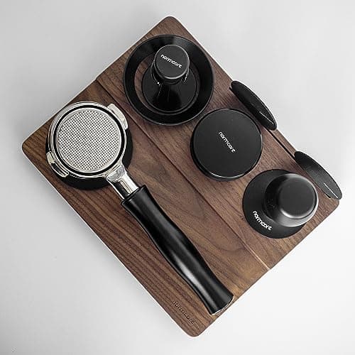 Normcore Natural Walnut Espresso Tamping Mat - Genuine American Walnut Wood