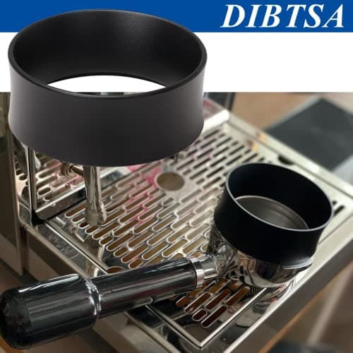 58mm Espresso Dosing Funnel, Black Aluminum Alloy Portafilter Replacement