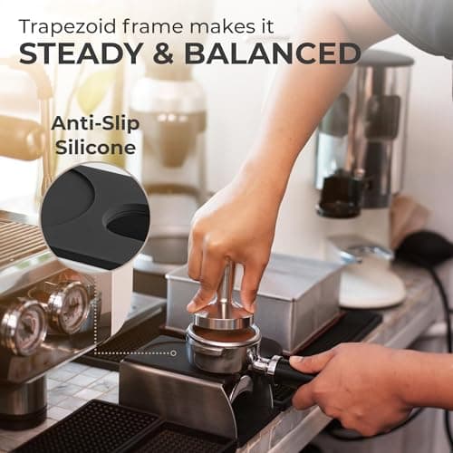 Kaffe 2-in-1 Espresso Tamping Mat & Portafilter Holder