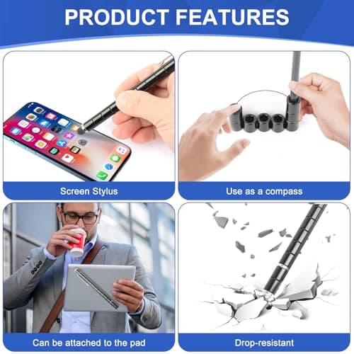 Fidget Pen Gifts for Men, Fun Novelty Toys for Him
