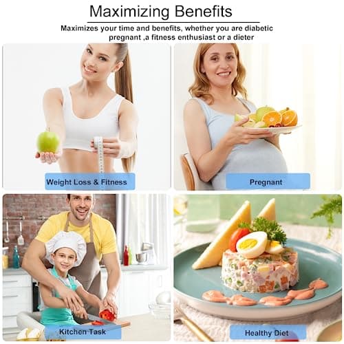 SKEAP Gram Scale, High Accuracy Digital Kitchen, Jewelry Scale with Charging Cable