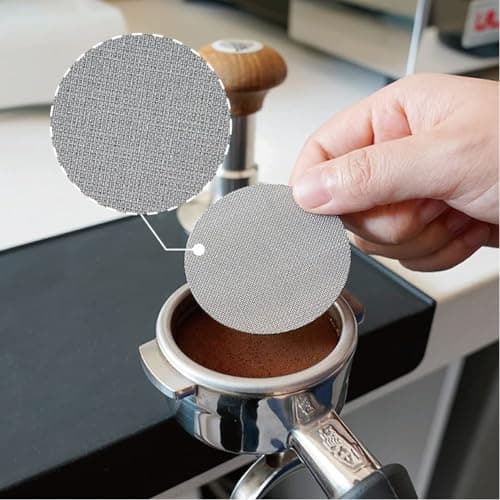 Espresso Puck Screen 58.35mm Box Pack 1mm Thick Reusable Mesh Filter