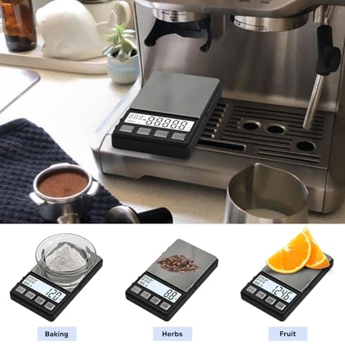Weightman Mini Espresso Scale with Timer 1000g Kitchen Scalegrams & Ounces