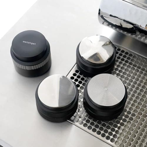 53.35mm Coffee Tamper for 54mm Portafilter, Adjustable Depth Espresso Hand Tool