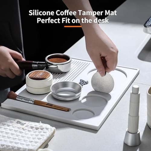 Bincoo Espresso Tamping Mat - Food Grade Silicone Tamper Mat
