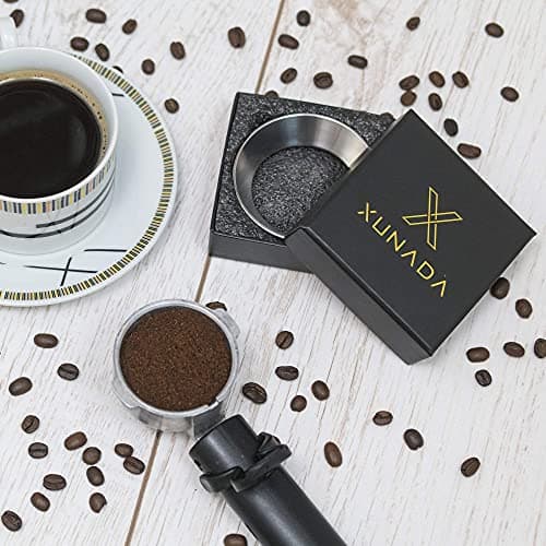 XUNADA Precision 58mm Espresso Dosing Funnel, Stainless Steel, Compatible with All Portafilters