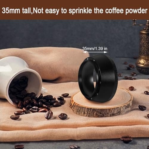 Aluminous Alloy 53mm Espresso Dosing Funnel Compatible with Breville Bottomless Portafilter