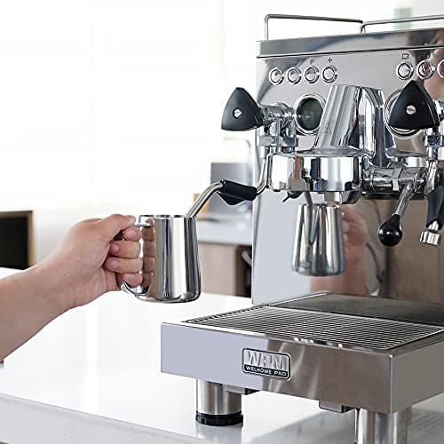 Barista 4 Pack Microfiber Cleaning Towels & 250ml Stainless Steel Frothing Pitcher
