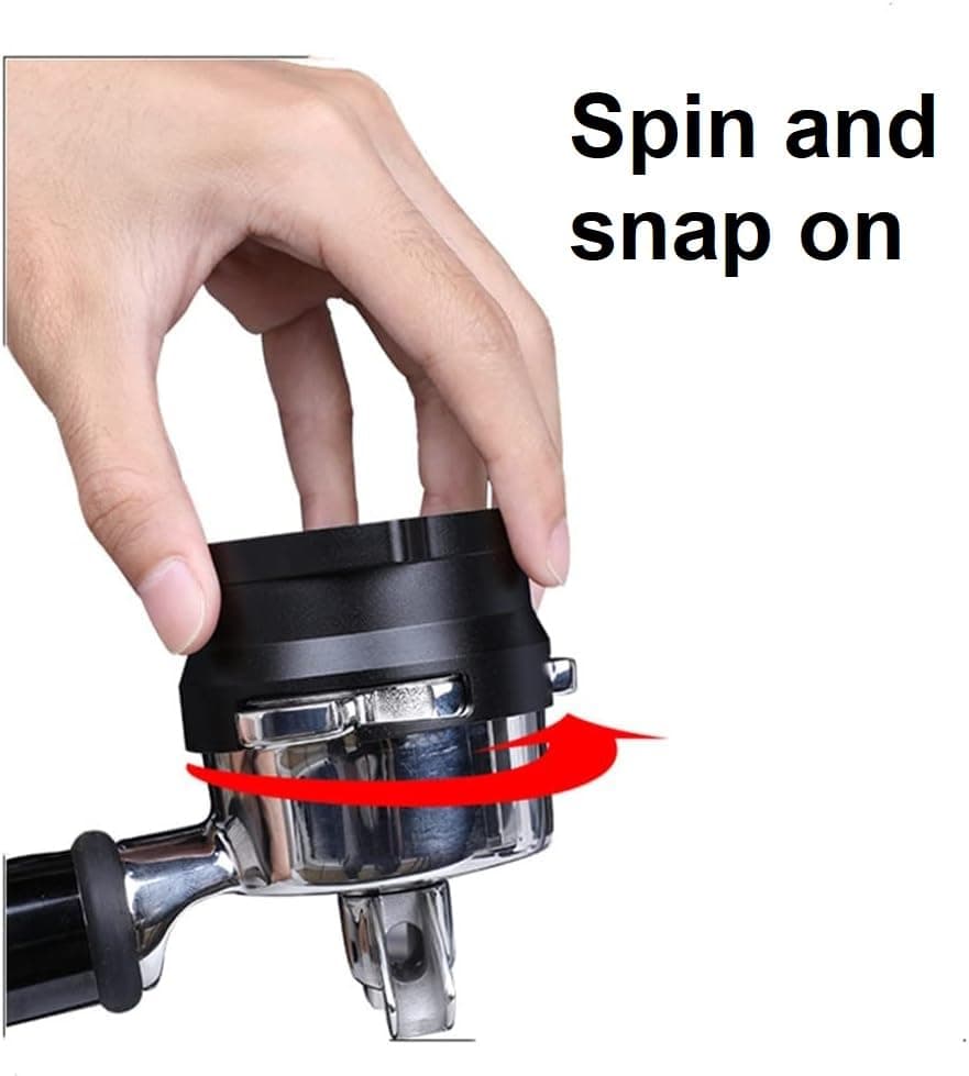 58mm Espresso Dosing Funnel Compatible with Calphalon Temp IQ/Kitchenaid/KASABREWS 5700Gense/5700Pro Portafilter 3 Ears