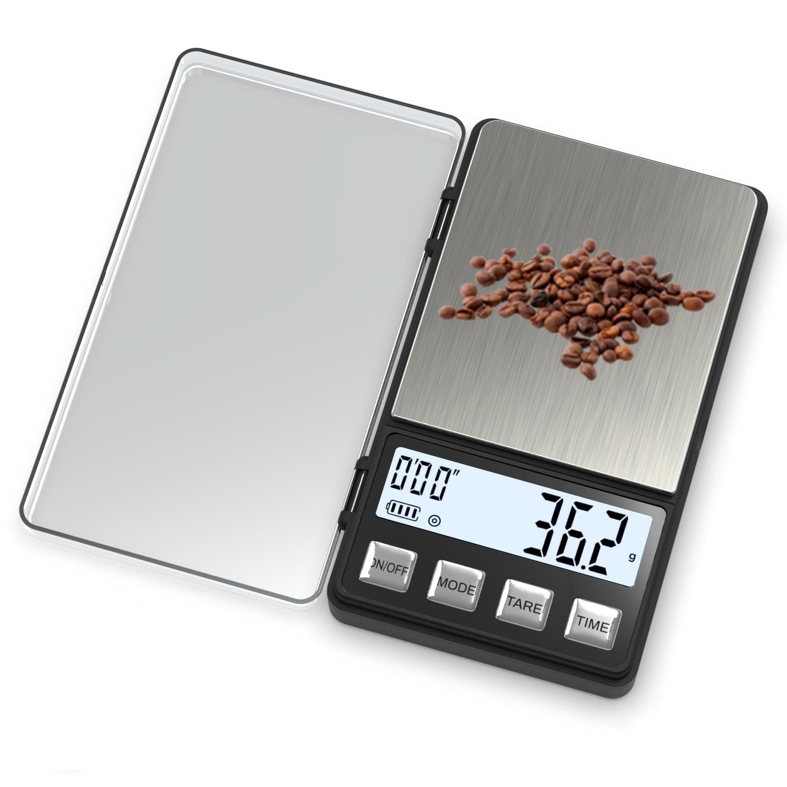 Weightman Mini Espresso Scale with Timer 1000g Kitchen Scalegrams & Ounces