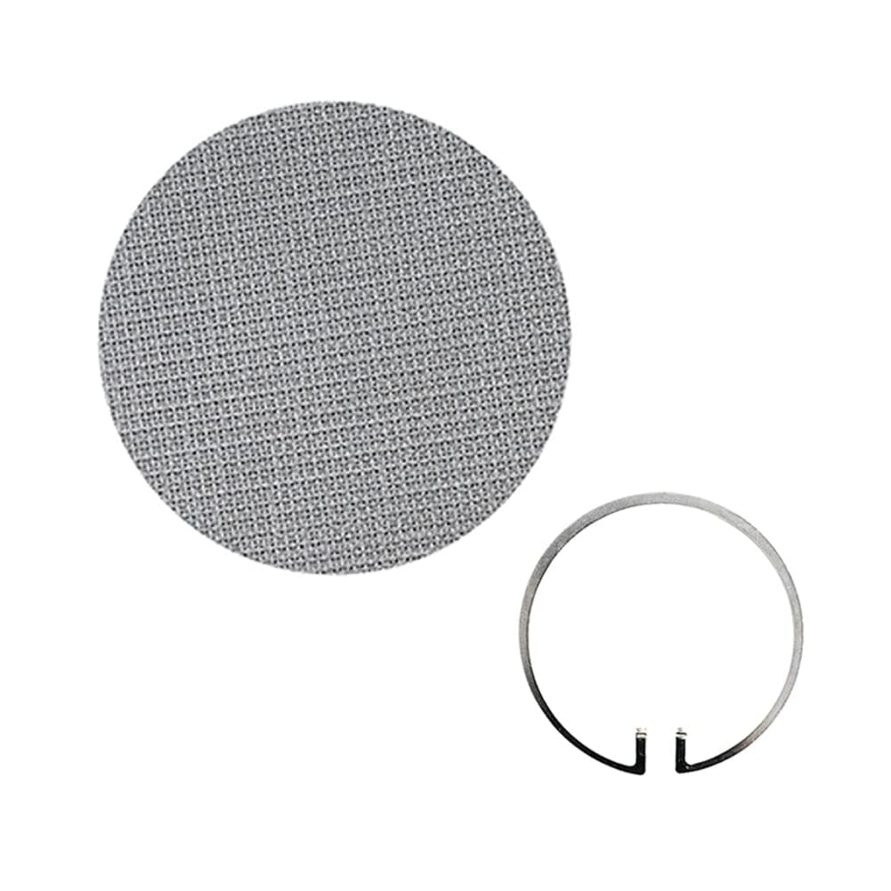 53mm Espresso Puck Screen and Circlip Kit for 9Barista Machine, Reusable 1.7mm Stainless Steel