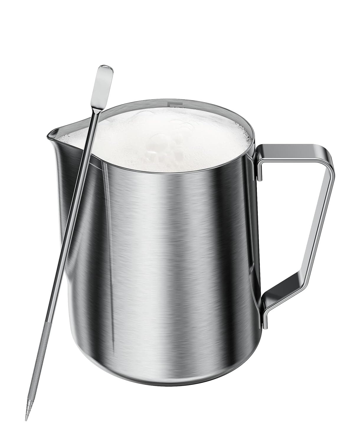 Maestri House 12oz 304 Stainless Steel Milk Frothing Pitcher for Espresso