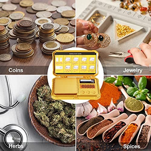 Fuzion Gram Scale 200g/0.01g, Digital Weight for Jewelry & Herbs