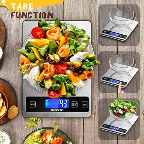 Cooking Master 22lb Digital Kitchen Scale for Grams and Ounces